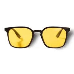 NEBULA - Lentes de Sol Urbano - PL - 5156 - Negro Amarillo