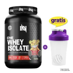 INN INNOVATE NUTRITION - ONE WHEY ISOLATE VAINILLA - 1.1 kg Proteína - 37 servicios