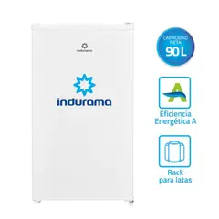 INDURAMA - FRIGOBAR 90L DEFROST BLANCO RI-101BL
