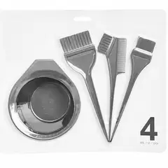 GENERICO - Set De Brochas Y Aplicador De Tinte Para Cabello