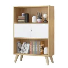 GENERICO - Librero Luichan Blanco y Duna Muebles Gaudi