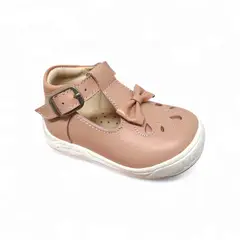 GENERICO - Zapato Trapecio semi-ortopédico Pibe Lazo Nude para niña bebé