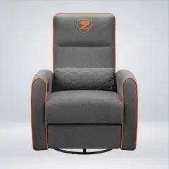 COUGAR - SOFA GAMER FIDOM GIRATORIO 360 ° MECEDOR ALCOCHADO SOPORTE LUMBAR