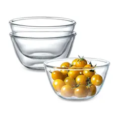 PENTHA - Tazón Redondo de Vidrio 3 Unidades 900ml, 1300ml y 1800ml