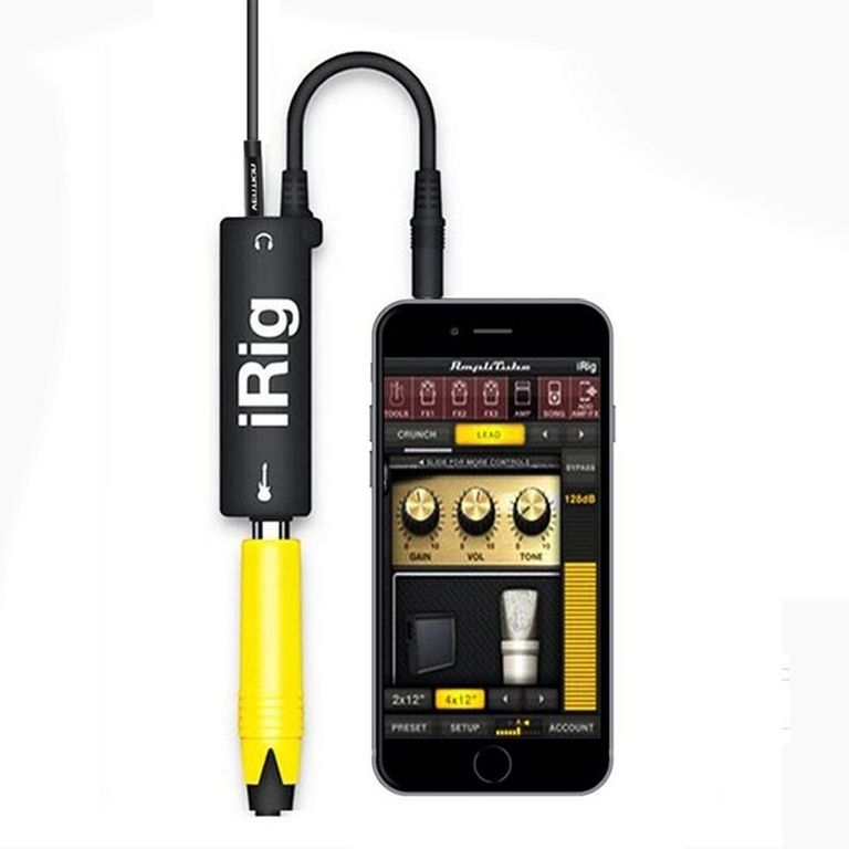 Interfaz Guitarra Adaptador Adaptador Conversor Irig Amplitube - Hosal