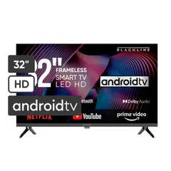BLACKLINE - Televisor LED 32 HD Smart TV BL-TV32HEG5F4PE