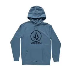 VOLCOM - Polera Sudadera con Capucha Hombre - Azul Acero