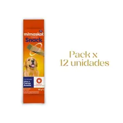 MIMASKOT - SNACK TIRAS DENTALES 12UNIDADES X 50GR