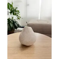 MAP DESIGN HOME - Adorno Pera Decor Caliza 13x13x16 cm