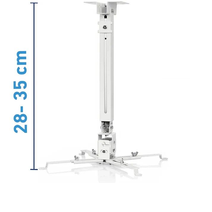 Rack soporte de proyector 28-35cm regulable para techo o pared