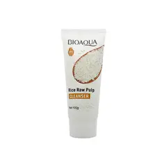 BIOAQUA - Limpiador Facial de Arroz 100g Antiarrugas -