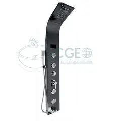 FRATELLI - COLUMNA DE DUCHA LED NEGRO SK-8006
