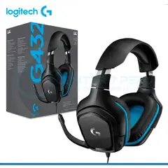 LOGITECH - AUDIFONO C/MICROF. G432 7.1 USB BLACK.