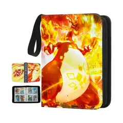 POKEMON - Folder 4 Pocket 400 Cartas Charizard G-Max