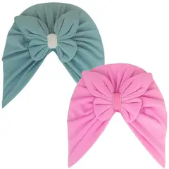 BABY MERINOS - Pack 2 Turbantes Bebé 3-18 Meses - S60