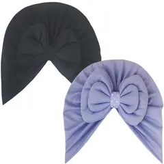 BABY MERINOS - Pack 2 Turbantes Bebé 3-18 Meses - S53