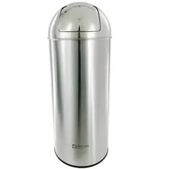 FACUSA - PAPELERA 50LT INOX PUSH D365X73CM