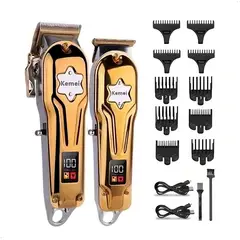 KEMEI - Máquina de Corte Cabello Combo KM 2011 Inalámbrica