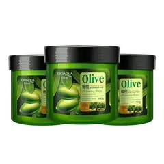 BIOAQUA - Mascarilla de Olivo para el Cabello 500g - 3unid