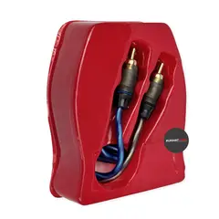 BLACK - Cable RCA Hawck Car Audio 18M Flexible