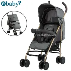 EBABY - Coche Travis 3 Posiciones Gris