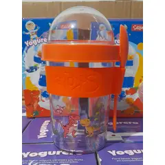 GENERICO - VASO YOGURERO MODELO DINOSAURIO