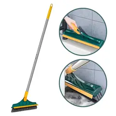 GENERICO - Escoba Mágica 2 en 1 Giratorio 120° Multiusos V
