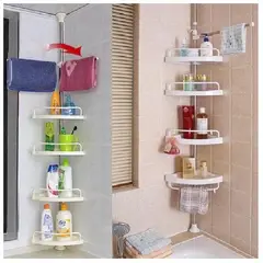 GENERICO - Estante Organizador Esquinero De Baño, Ducha de 4 Niveles