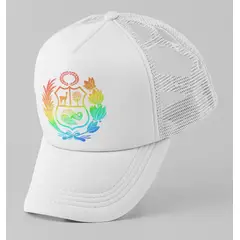 GENERICO - GORRA TRUCKER -ESCUDO PERU MOD002