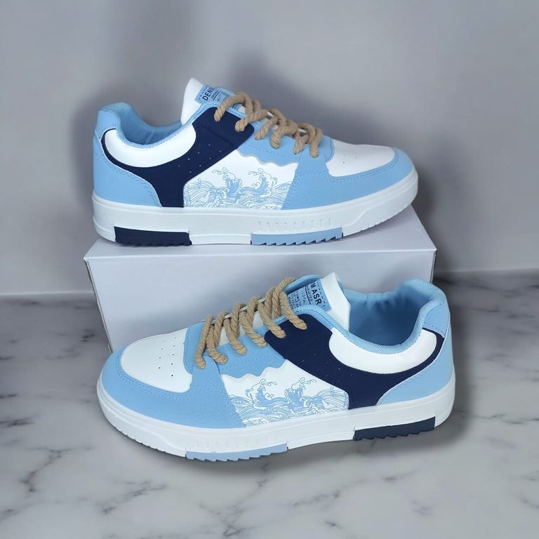 ZAPATILLA PARA HOMBRE NEW DENIMASR CELESTE / AZUL - F08