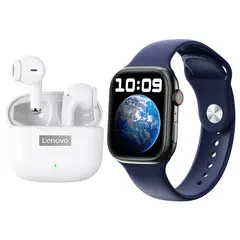 LENOVO - LP40 PRO Audífonos Bluetooth y reloj inteligente