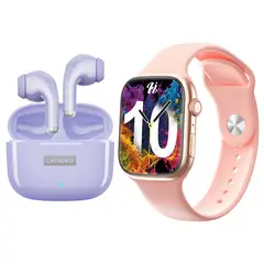 LENOVO - LP40 PRO Audífonos Bluetooth y reloj inteligente
