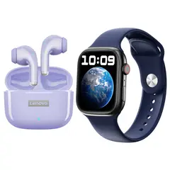 LENOVO - LP40 PRO Audífonos Bluetooth y reloj inteligente