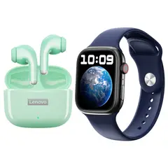 LENOVO - LP40 PRO Audífonos Bluetooth y reloj inteligente