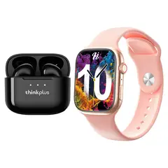 LENOVO - Audífonos Bluetooth LP23 y reloj inteligente