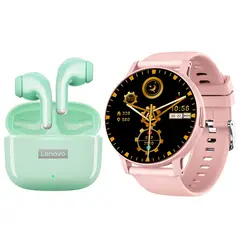 LENOVO - LP40 PRO Audífonos Bluetooth y reloj inteligente