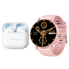 LENOVO - Audífonos Bluetooth LP23 y reloj inteligente