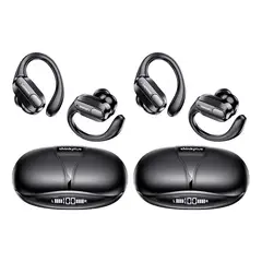 LENOVO - Pack 2 Audífonos Bluetooth XT80 Negro