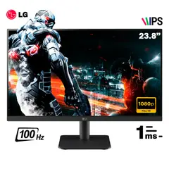 LG - MONITOR LED IPS 24MS500-B 23.8 1920 X 1080 100HZ 2 HDMI