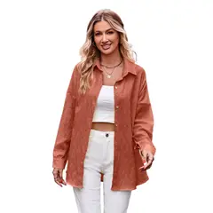 BLWOENS - Chaqueta para mujer - Naranja