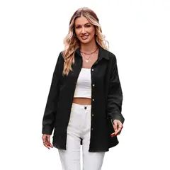 BLWOENS - Chaqueta para mujer - Negro