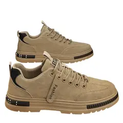 BLWOENS - Zapatos de portivas para hombres Zapatillas - Marrón