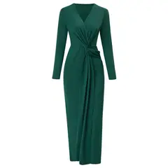 BLWOENS - Vestidos casuales de para mujeres - Verde