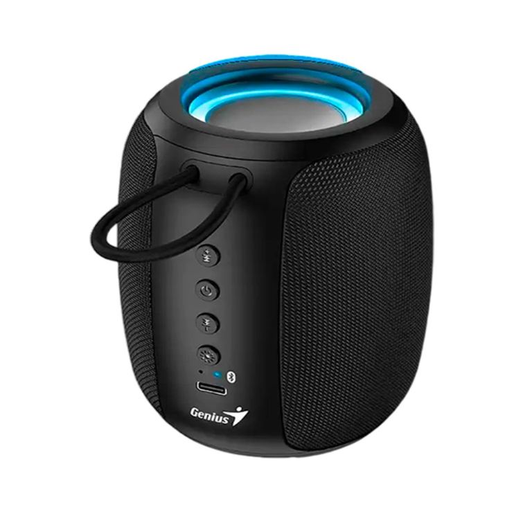 Parlante Sp-915bt Bluetooth 5w 6h Mic Ai Copilot Rgb Black