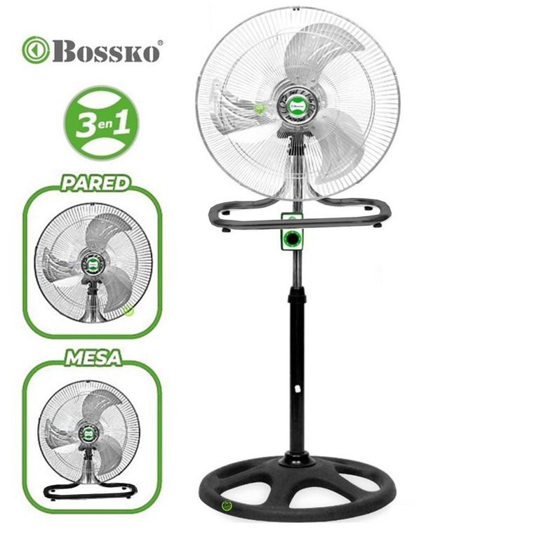 Ventilador BK-8218VI-NG Pedestal 3 en 1 De 18" 200w