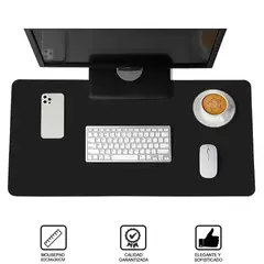 DREIZT - Mousepad para Escritorio Negro XL