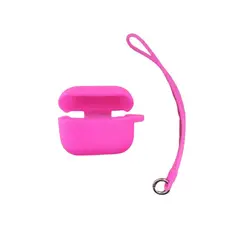 GENERICO - Funda De Silicona translucida Para AirPods Pro 2da Gen rosado chicle