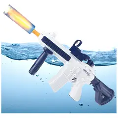 GENERICO - Pistola de agua eléctrica M416 para niños de tiro automático