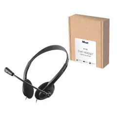 TRUST - AUDIFONO TIPO DIADEMA CON MICROFONO Y VOLUMEN HS-100