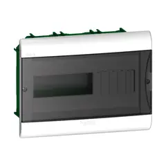 SCHNEIDER ELECTRIC - Tablero eléctrico empotrable 12 polos tapa fume EZ9E3412 Schneider